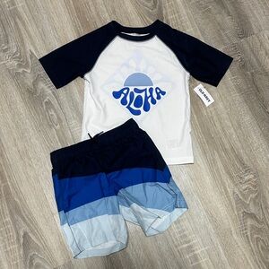 Old Navy Kids Rashguard Set